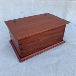 Mahogany table box